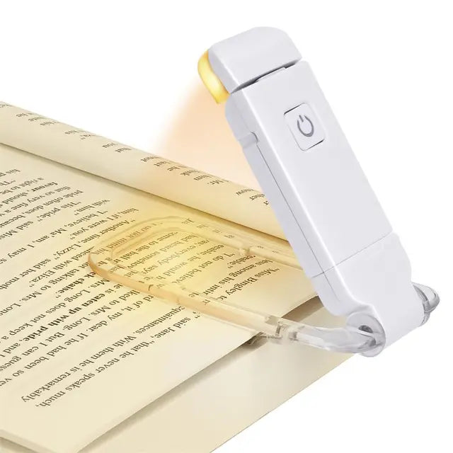 LED USB Wiederaufladbare Buchlampe Leselampe Augenschutz