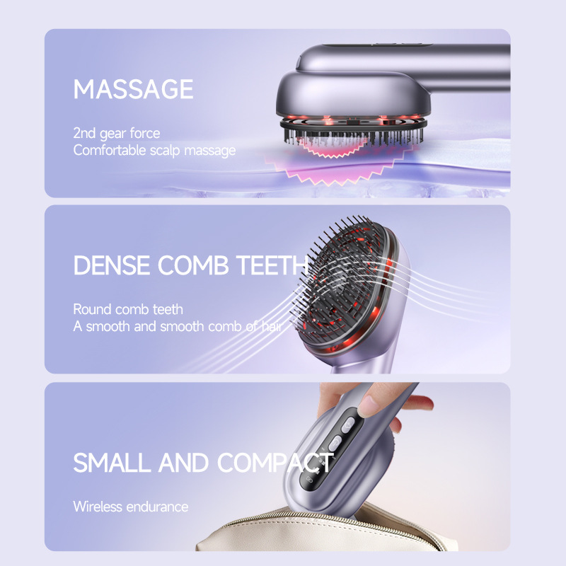 Rotlichttherapie Elektrischer Massagekamm