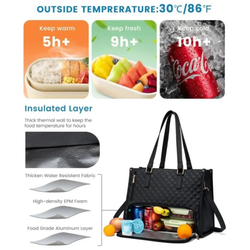 Isolierte Lunchtasche für Damen