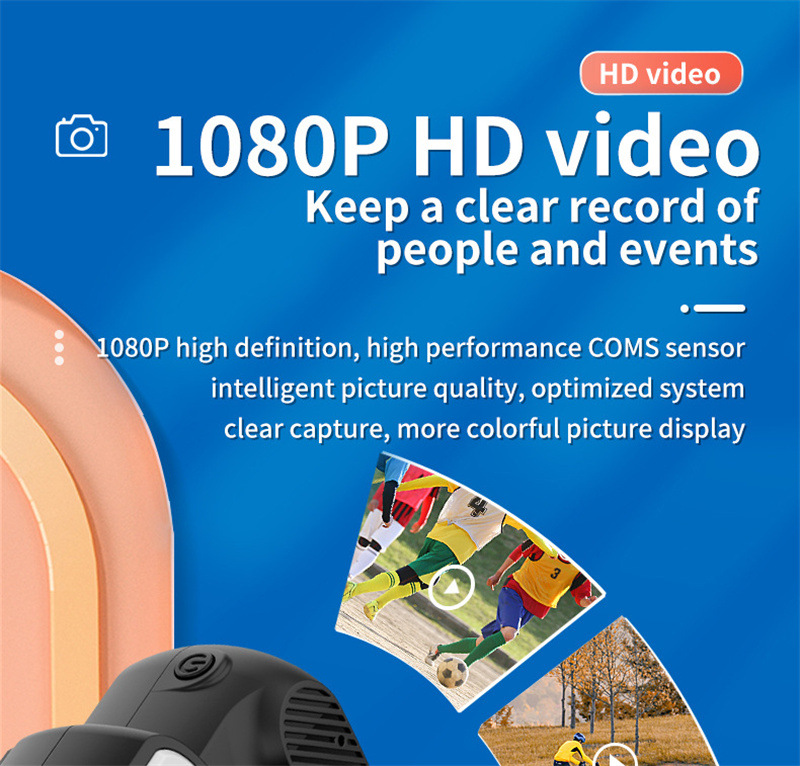 Kompakte 1080p HD Retro Mini-Kamera – Perfektes Geschenk im Taschenformat für jeden Anlass!