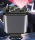 Metall Auto Ladegerät 100W Super Schnelles Laden KFZ-Zigarettenanzünder USB- und TYPE-C-Adapter