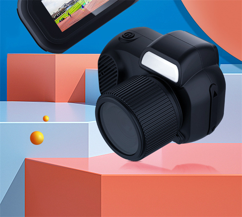 Kompakte 1080p HD Retro Mini-Kamera – Perfektes Geschenk im Taschenformat für jeden Anlass!