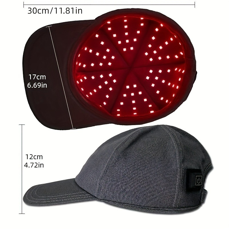 Rotlichttherapie-Kappe
