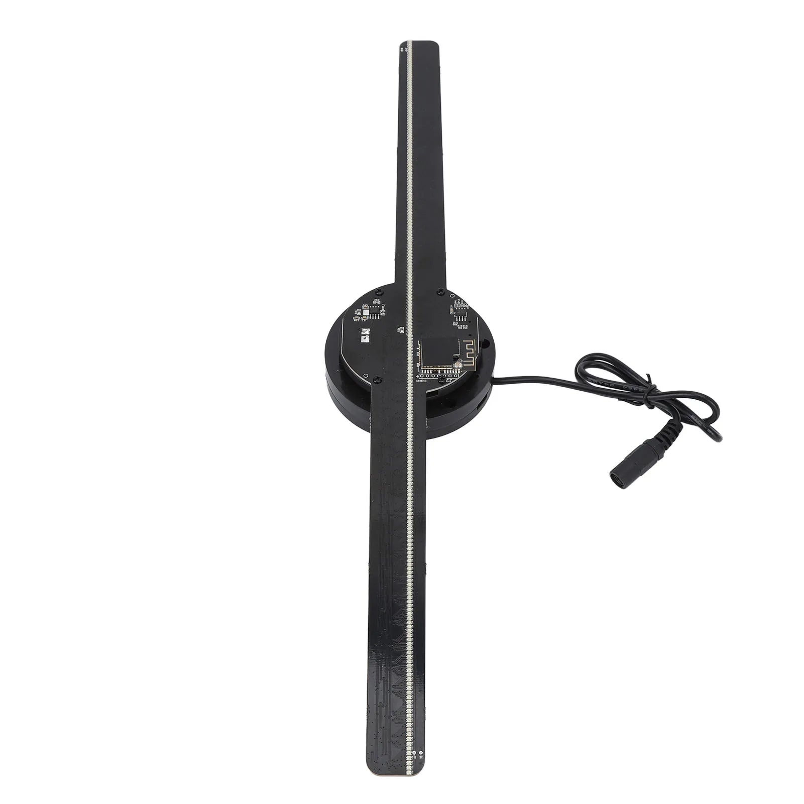3D-Hologramm-Ventilator 224 LED-Lichtperlen